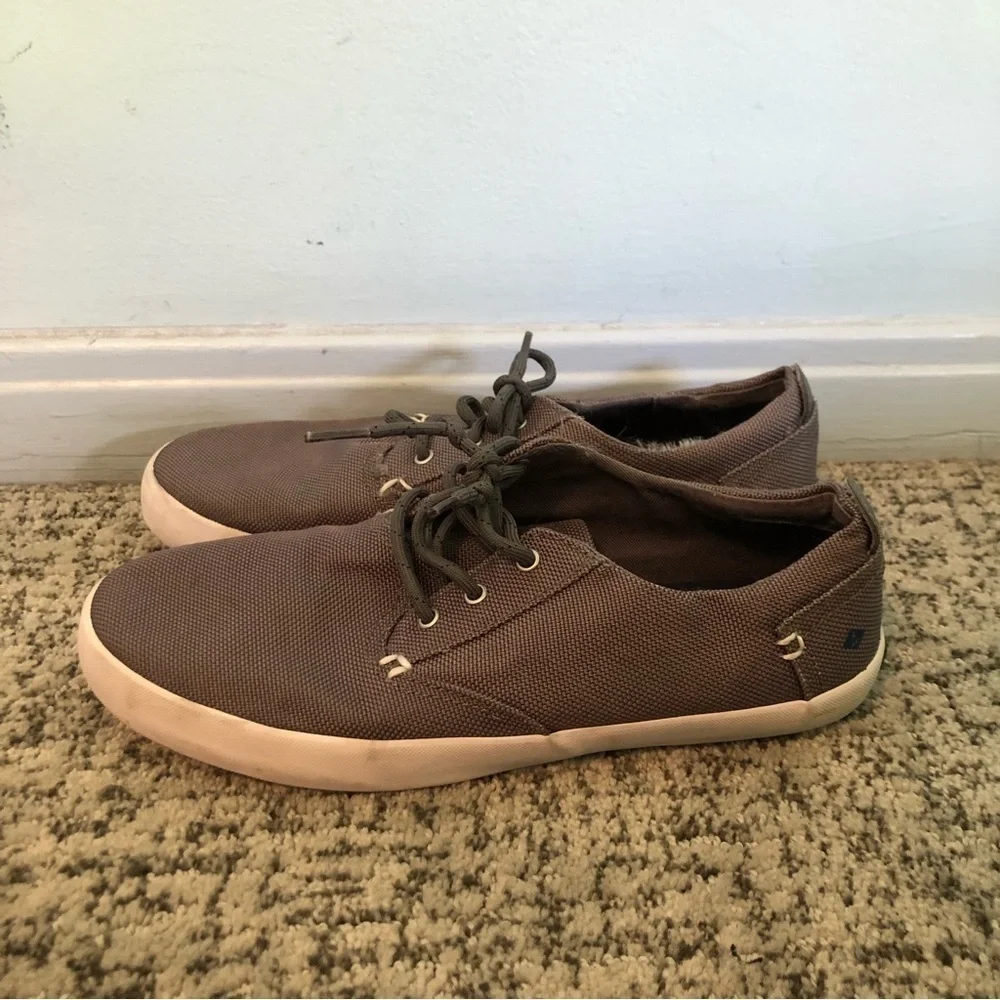 Sperry Bodie Memory Foam Gray Top Siders Size 6.5